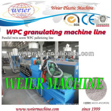 CE WPC pelletizing Extruder / Parallel Twin screw extruders